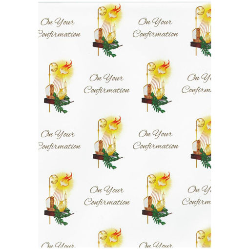 Picture of ON YOUR CONFIRMATION WRAPPING PAPER